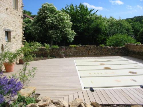 Terrasse en Pin du Nord, classe4 avec gel hydrofuge - Collstrop - kit de 3m²